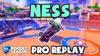 Ness Pro Ranked 2v2 POV #19 - Rocket League Replays