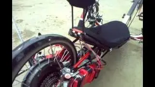 Trike KMX F3 Electric - HS3540 at 84v 50A.