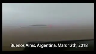 Buenos Aires, Argentina  Mars 12th, 2018. Strong Winds!!!