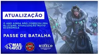Novo Passe de Batalha. Atualiza&ccedil;&atilde;o Econ&ocirc;mica. Blizzard ficou com pregui&ccedil;a ou ainda &eacute; muito cedo?