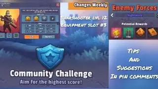 Guns Up Mobile (Sharpshooter Lvl 12 & Equipment Slot #3 ,1 more skill upgrade&will complete it soon)