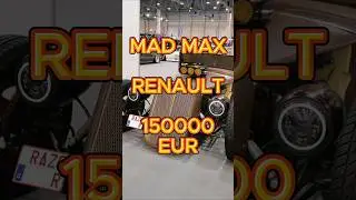MAD MAX RENAULT 1931: БРИТВА ЗА 150.000&euro; 🪒 #EssenMotorShow #MadMax #Shorts