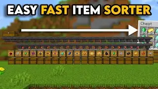 BEST Item Sorter For Minecraft 1.20.4 | Minecraft Automatic Items Sorter ( Java & Bedrock )
