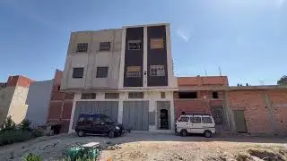 دار للبيع كزناية بن عجلات بكاراج 2 الطبقات