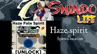 Haze fate spirit/karma seal spawn location and Showcase|Shindo life(Roblox)