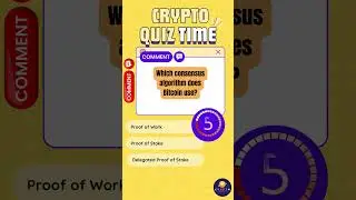 Bitcoin has a consensus algorithm called PoW #shortsfeed