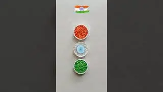 🇮🇳 Creative Flag Drawing || Independence Day Drawing #shorts #art #viral #indian