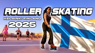 Sunset Skate Session | Helsinki, Finland🇫🇮 | Roller Skating