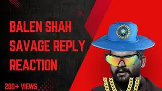 Today Balen's Powerful Reply Went Viral Balen Shah savage reply video.