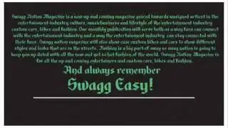 SWAGG NATION MAGAZINE