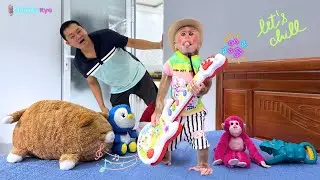 Monkey Kyo imitates a guitarist – It’s so hilarious! 😆