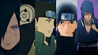 UCHIHA LEGENDS &mdash; Itachi, Sasuke, Madara, Obito & Shisui Aura🥵#anime #naruto 