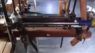 Hand loom converted into power loom by pneumatic cylinder technology