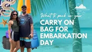 What to Pack in your Carry on Bag for your Cruise Embarkation Day