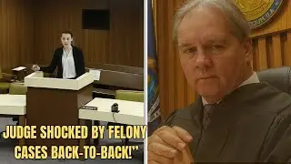 Judge Handles One Wild Case After Another&hellip; Felony Chaos in Court!