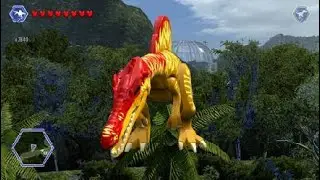 Lego Jurassic World Glitches: Which Large Dinosaurs can do the flying glitch (no music version)