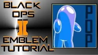Call of Duty Black Ops 2 : Spongebob Squarepants Bubble Buddy Emblem Tutorial