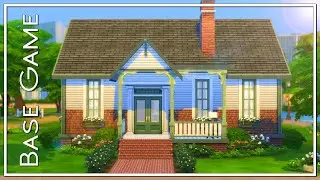 🏡 Base Game Family Home | NO CC | Sims 4 Stop-Motion Build 🏡