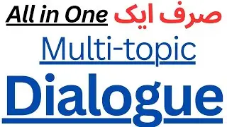 Multi Topic Dialogue |All in One |Prepare only one dialogue |How to get maximum Marks |Use of Signs|