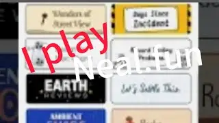 today I play this itresting game chrome this game name is neal.fun #Ali Gammer#subscribenow