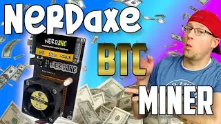 🚀 Nerdaxe aka the Prettiest Bitcoin Lottery Miner | Unboxing Review & Full Setup Guide #bitcoin