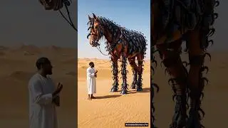 The horse covered in millions of scorpions, saved by farmer #humanity #animals #horse #treatment