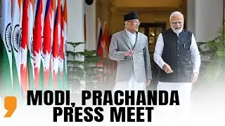 Live | India-Nepal Ties | PM Narendra Modi and Nepal PM Prachanda joint press meet in Delhi | News9