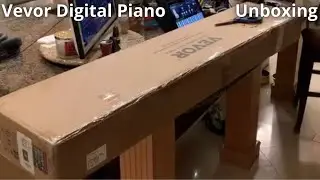 Vevor Digital Piano Unboxing #digitalpiano #piano #vevor #amazon #unboxing