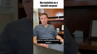 My evolution as a facelift surgeon #shorts #facelift #plasticsurgery