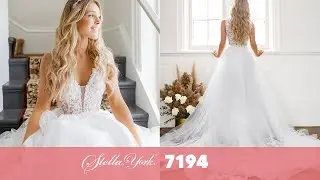 Stella York's Enchanting Wedding Gown for Winter Brides | Stella York 7194