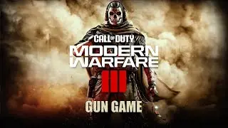 MW3 GUN GAME!! 1st time playing #callofduty