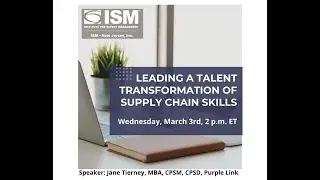 Leading a Talent Transformation of Supply Chain Skills