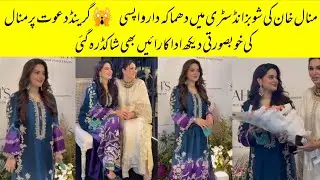Minal Khan Re-enter In Showbiz Industry After Her Son Hasan's Birth