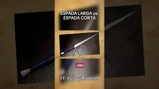 ESPADA LARGA vs ESPADA CORTA #yosoyroderich #medieval #espadalargavsespadacorta