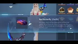 Get Free Red Butterfly Umbrella I Umbrella Seller Tale 🦄Dragon Raja