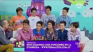 VTV &mdash; &ldquo;D&iacute;a a D&iacute;a&rdquo;: Entrevista al grupo &ldquo;Fermaltos&rdquo; de Fermata Music | Sala Zitarrosa