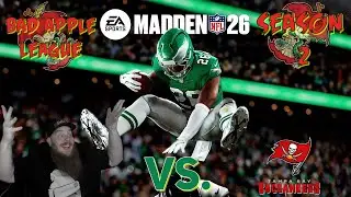 Лига Madden Bad Apple: 2 сезон (12 неделя) Packers @ Buccaneers