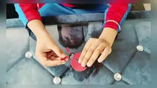 How to make paper ladybug on leaf |kids activities |diy activities |ladybug |paper craft | ukg kids