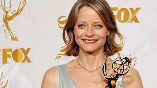 Jodie Foster Celebrates First Emmy Win for True Detective  Night Country