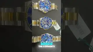 What's your bets on the fake one? #diamondflashnyc #rolex #watch #fyp