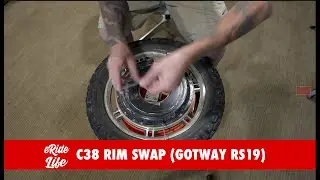 How to replace broken rim or motor C30/C38 electric unicycle (EUC)