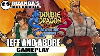 JEFF AND ABORE GAMEPLAY - DOUBLE DRAGON GAIDEN