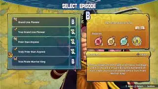 Pirate Warriors 4: Finishing all crew levels