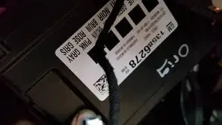Gmc Terrain Body control module cloning