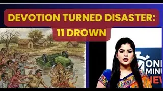 #OneminuteNew MP Durga Immersion Tragedy: 11 Dead, Mostly Minors | Why Safety Failed? #Khandwa