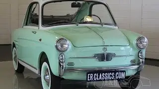 Autobianchi Bianchina Due Posti 1959 fully restored in condition as NEW -VIDEO- www.ERclassics.com