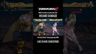 King Combos (Floor Blast) 85-100+ Heavy Damage | Tekken 8 #gameplay #ps5 #fightinggames #proplayer
