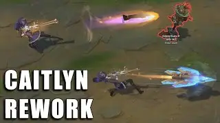 Caitlyn Rework 2021 - League of Legends (Pr&eacute;via)