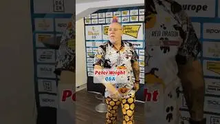 From a motor mechanic 🚘 to a European Champion 😜🎯#pdceurope #darts #pdc #peterwright