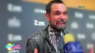Cherry platic&oacute; con el actor Francisco Rubio, que regresa a las telenovelas.